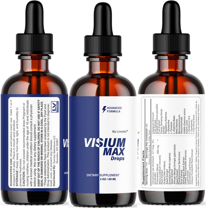LIVORKA Visium Max Drops – 5-Pack Liquid Health Support (5 Months)