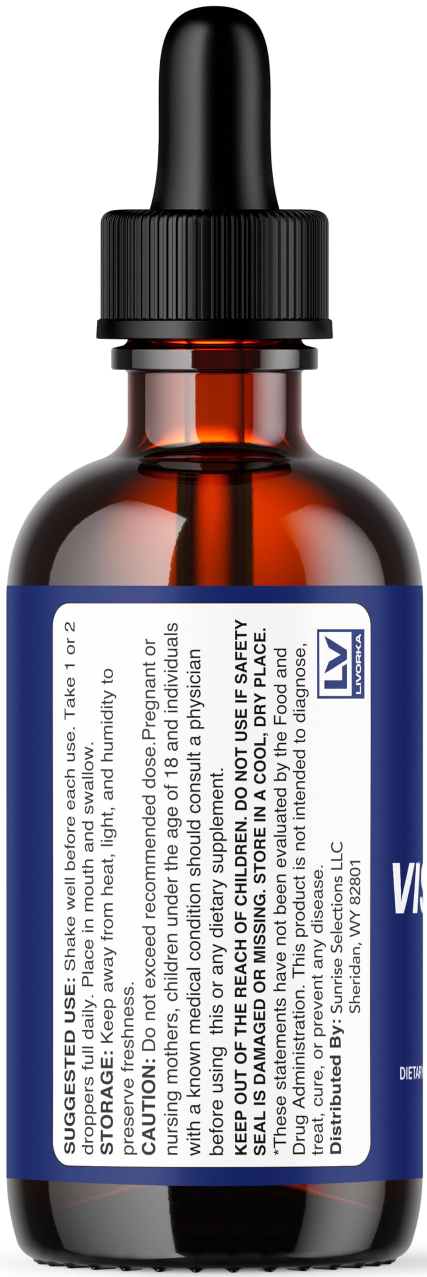 LIVORKA Visium Max Drops – 5-Pack Liquid Health Support (5 Months)