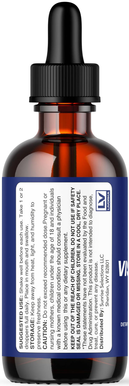 Visium Max Drops – Health Support Supplement | All-Natural Liquid Formula | 1 Month Supply