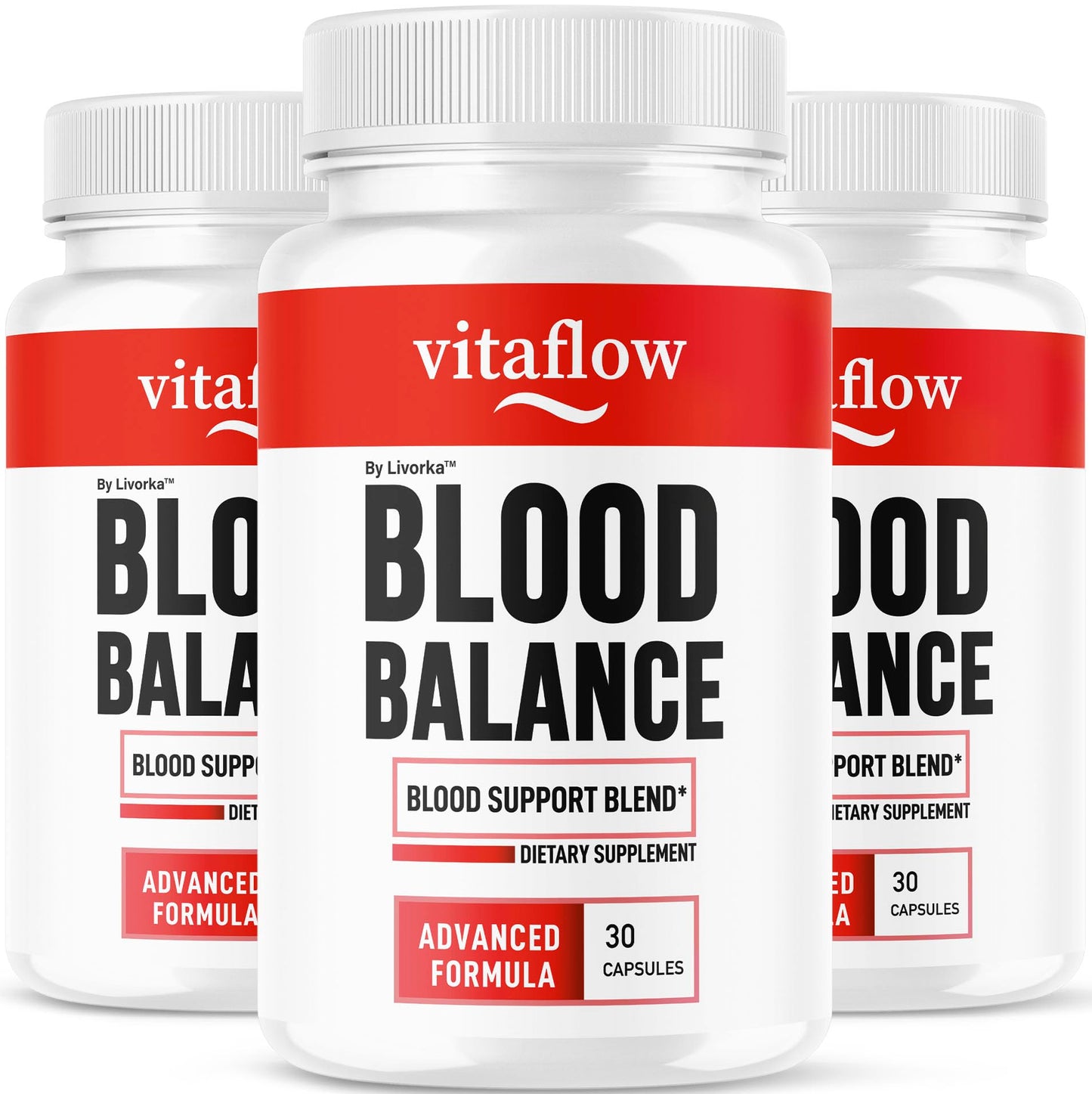 (3 Pack) VitaFlow Capsules – Balance Support Supplement, 90 Capsules