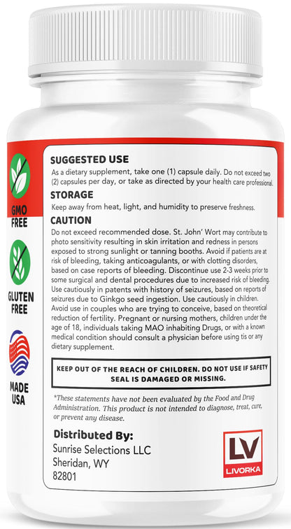 (3 Pack) VitaFlow Capsules – Balance Support Supplement, 90 Capsules