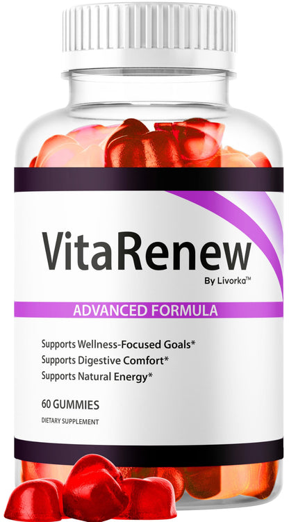 VitaRenew Gummies - 1050MG Advanced Formula | Maximum Strength (60 Gummies)