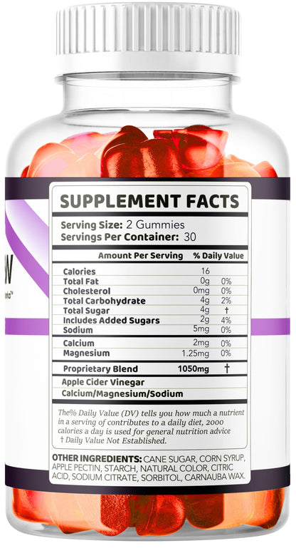 (5 Pack) VitaRenew Gummies – 1050MG Original Formula, Maximum Strength