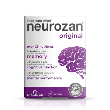 Vitabiotics Neurozan Capsules 30 Capsules - Cognitive Support & Mental Performance