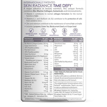 Vitabiotics Perfectil Platinum Skin Radiance - 60 Tablets