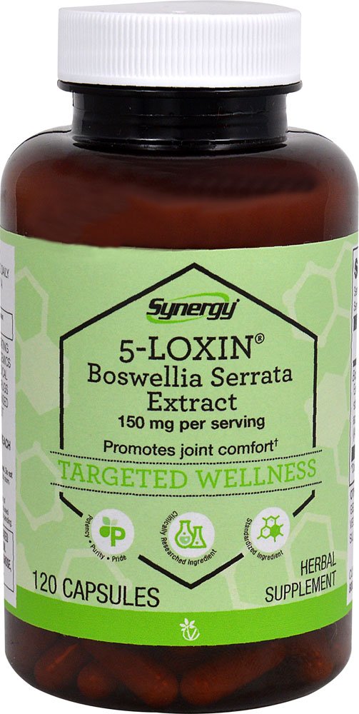 Vitacost Synergy 5-Loxin AKBA Boswellia Extract – 150 mg per serving | 120 Capsules