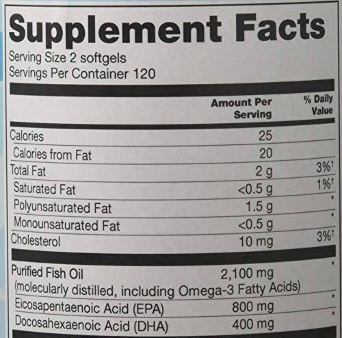 Vitacost Synergy Mega EFA Mini Gels 1200 mg Omega-3 EPA & DHA – Natural Strawberry | 240 Softgels