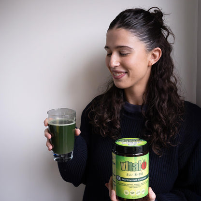 Vital All-in-One Daily Greens Powder – Probiotic Superfood (300 g)