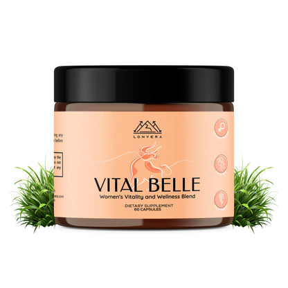 Vital Belle Grass-Fed Beef Organ Supplement for Women – Liver, Heart & Kidney (60 Capsules) – Pasture-Raised