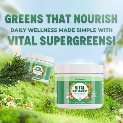 Vital Greens Superfood Powder – 40+ Superfoods, Probiotics, Vegan