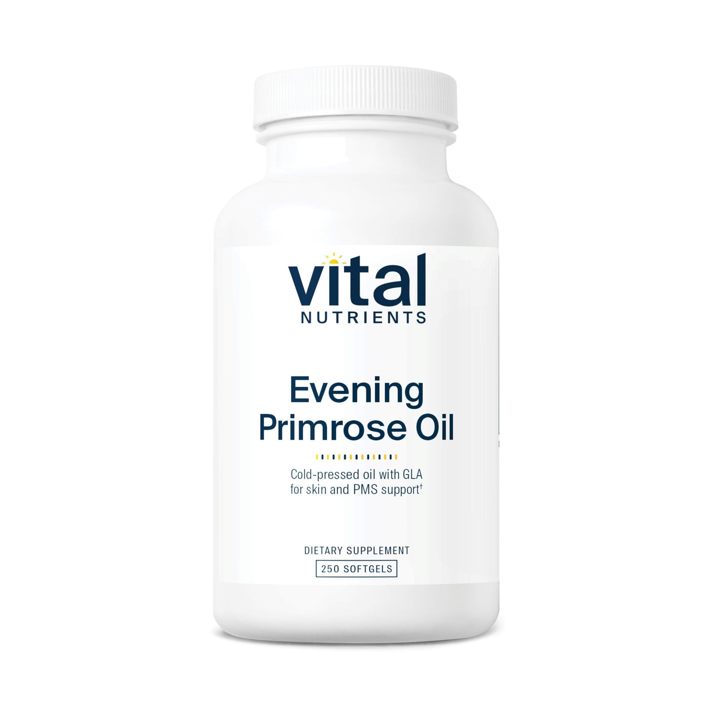 Evening Primrose Oil 1000mg – Vital Nutrients | 250 Softgels