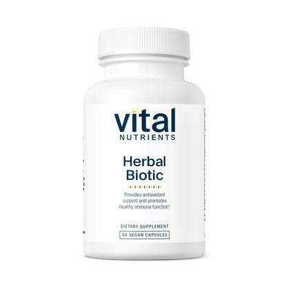 Vital Nutrients Herbal Biotic — Immune Support Supplement | 60 Capsules