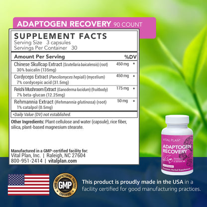 Vital Plan Immune Support Supplements by Dr. Bill Rawls – Immune Boost Bundle w/Japanese Knotweed, Cat’s Claw, Chinese Skullcap & Reishi Mushroom
