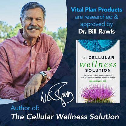 Vital Plan Immune Support Supplements by Dr. Bill Rawls – Immune Boost Bundle w/Japanese Knotweed, Cat’s Claw, Chinese Skullcap & Reishi Mushroom