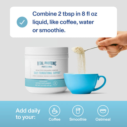 Vital Proteins Professional Daily Foundational Support – 12g Bioactive Collagen Peptides