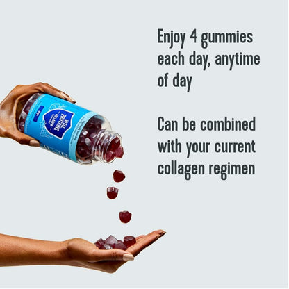 Vital Proteins Collagen Gummies – 2.5g VERISOL, Hair, Skin & Nails, Grape, 120 ct