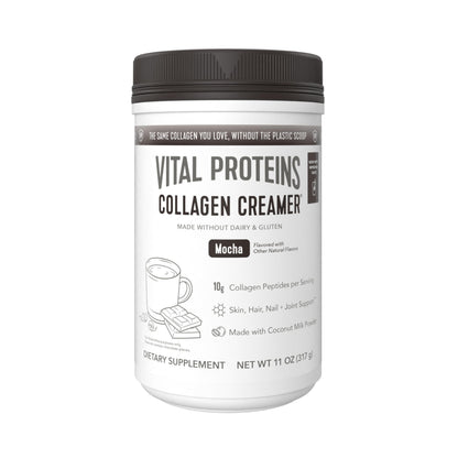 Vital Proteins Collagen Peptides Powder – Mocha Coffee Creamer for Hair, Skin & Nails Support | 11.2 oz