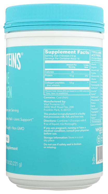 Vital Proteins Marine Collagen Peptides (2-Pack) – 144 Servings