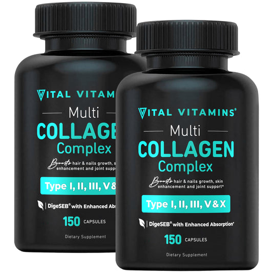 Vital Vitamins Multi Collagen Capsules – 2-Pack