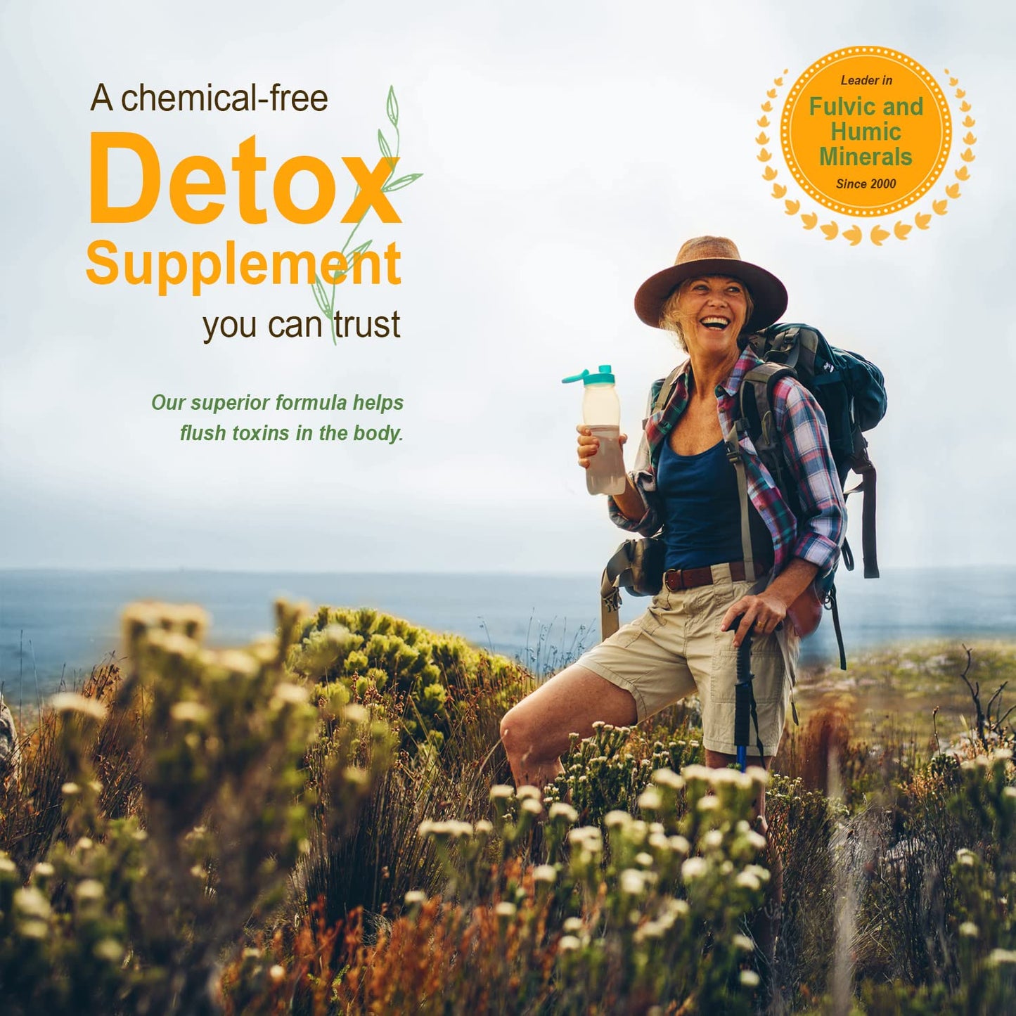 Vital Earth Minerals Fulvic Humic Mineral Blend Liquid 3-Pack – 70+ Trace Minerals, Electrolytes for Energy, Balance & Recovery