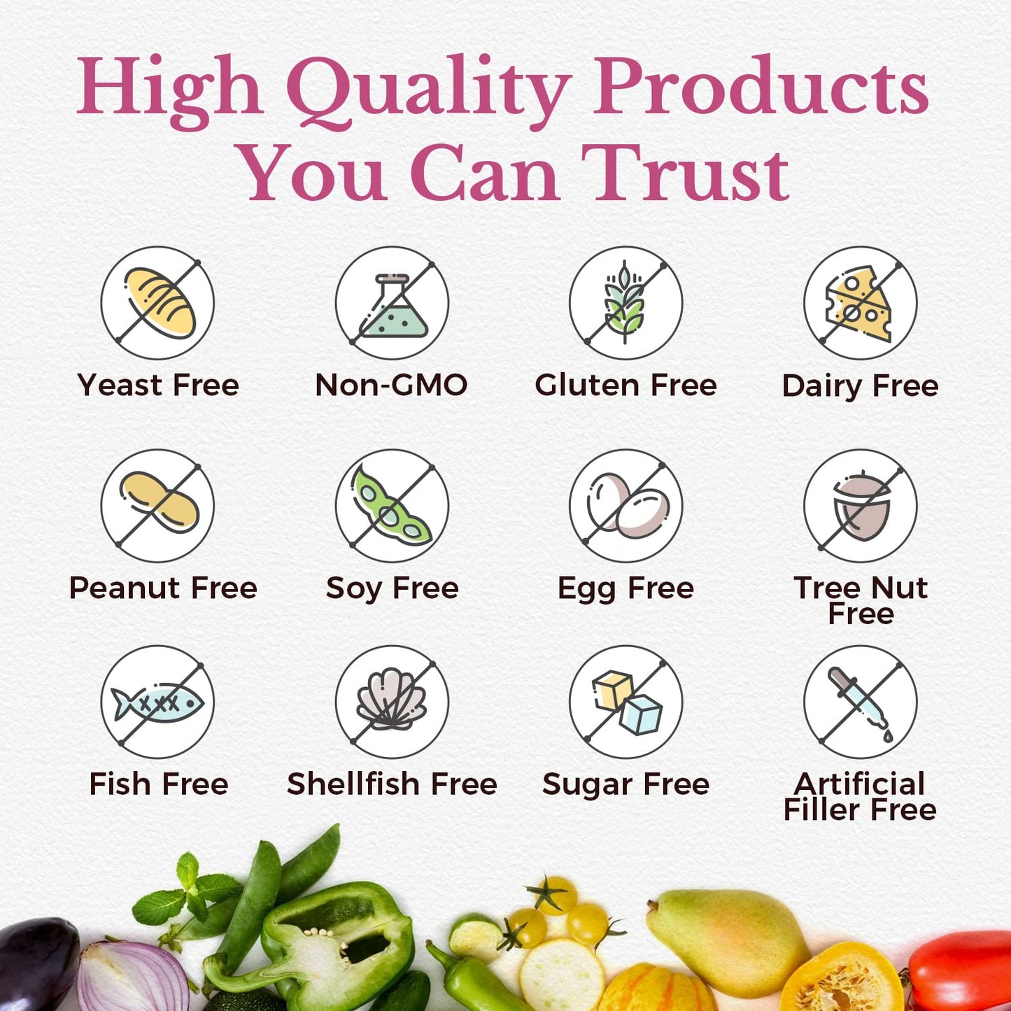 Vitalitown Probiotics for Women – 120 Billion CFUs, 30 Strains, Prebiotics & Enzymes | Vegan