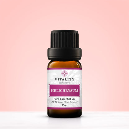 Vitality Extracts Helichrysum Essential Oil 10ml - Skin Care & Aromatherapy