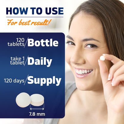 Vitamatic Acidophilus Probiotic – 10B CFU, 120 Tablets (Pack of 2)