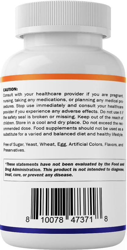 Vitamatic Berberine 500mg - 60 Veg Capsules | Made in USA, Gluten Free, Non-GMO