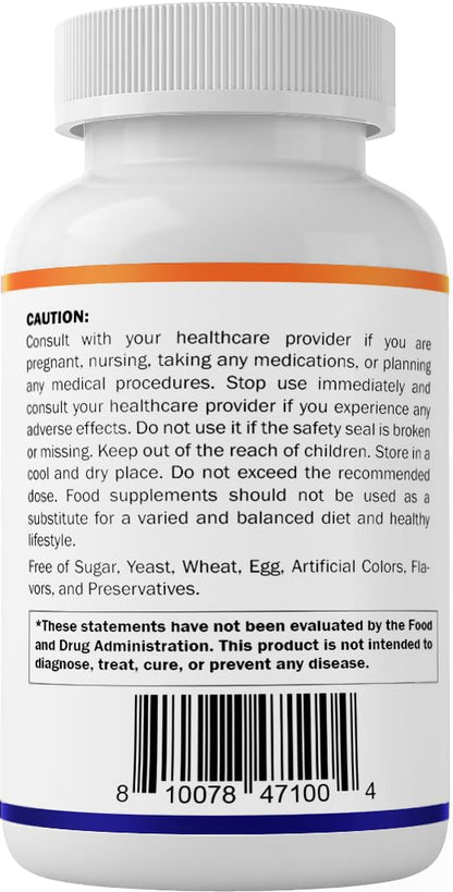 Vitamatic High Potency Biotin 20000 mcg with Keratin 100mg - 120 Vegetarian Tablets (Pack of 2) | Hair, Skin & Nails