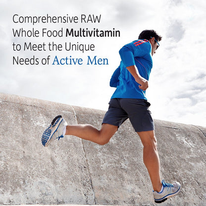 Garden of Life Vitamin Code Men's Whole-Food Multivitamin - 120 Caps | Probiotics, Prostate & Heart Health