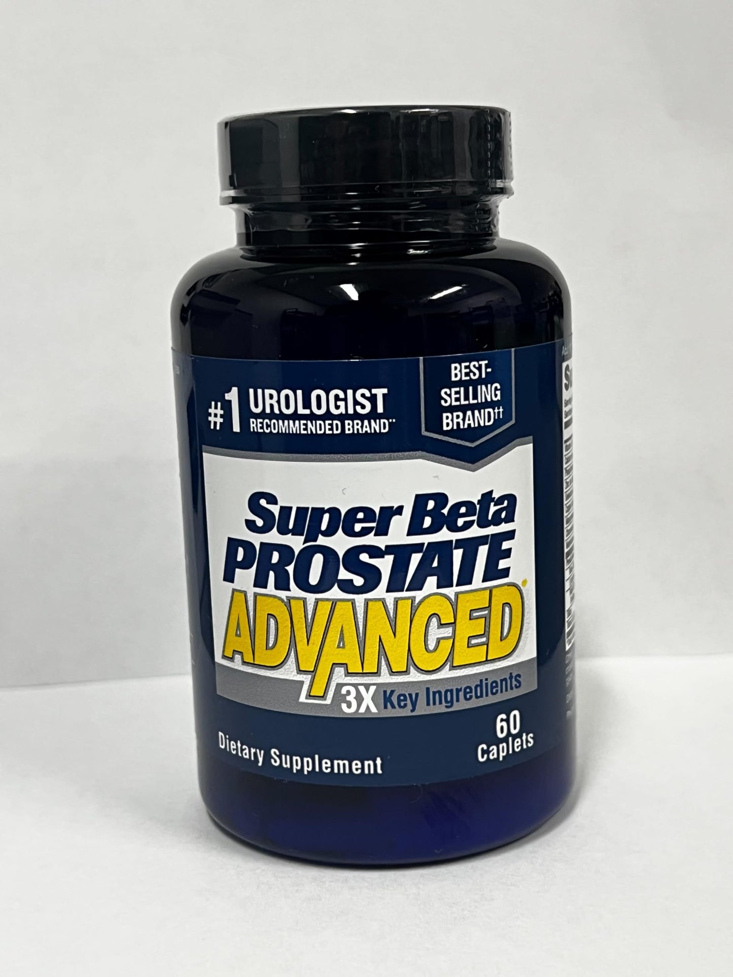 Super Beta Prostate Advanced Prostate Supplement for Men – Beta Sitosterol (Not Saw Palmetto) – 60 Caplets