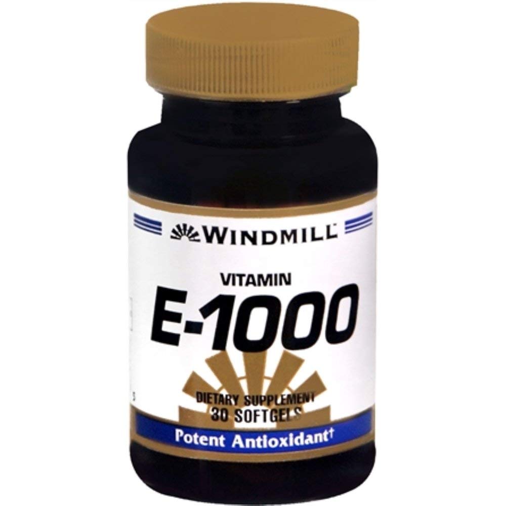 Vitamin E SFGL 1000 IU SYN WMILL Softgels – Size: 30