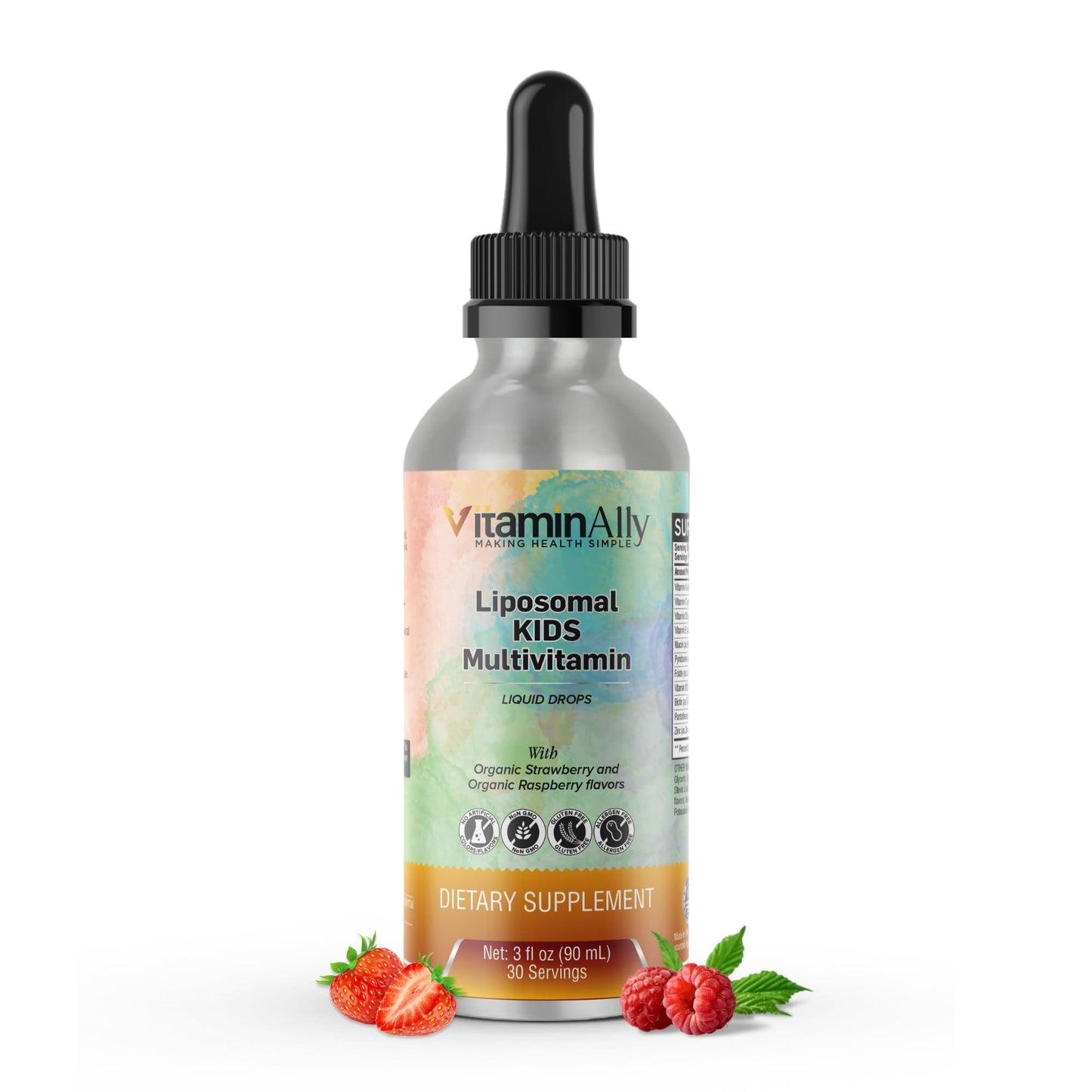 Vitaminally Liposomal Kids Multivitamin – Non-GMO, Sugar Free