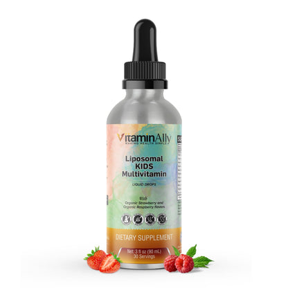 Vitaminally Liposomal Kids Multivitamin – Non-GMO, Sugar Free