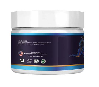 VITAMISAN Premium Organic Glucosamine & Chondroitin Cream (Pack of 2) – MSM, Arnica & Collagen