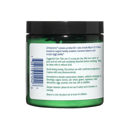 Vitanica Optinositol – Ovulation Support with Myo-Inositol & D-Chiro-Inositol | 4000 mg Myo-Inositol + 100 mg D-Chiro-Inositol – 4.4 oz