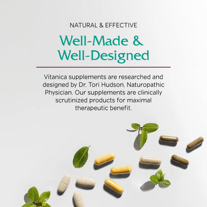 Vitanica Pregnancy Prep - Reproductive System Support, Vegan, 120 Capsules