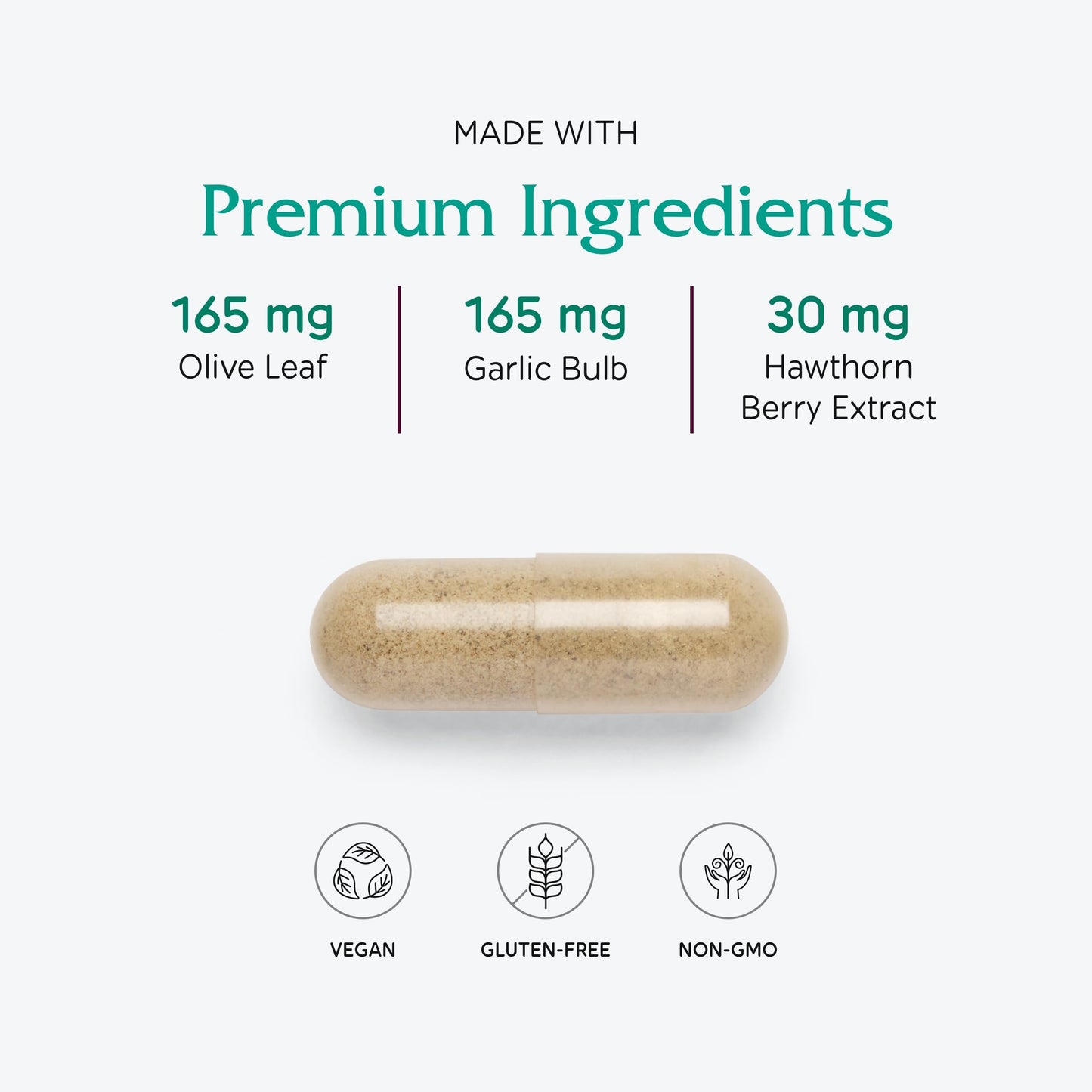 Vitanica Rauwolfia Extra - Heart Health Support with CoQ10 & Magnesium | 180 Vegan Caps