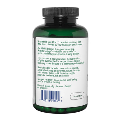 Vitanica Rauwolfia Extra — Cardiovascular Support Supplement | Vegan, 180 Capsules