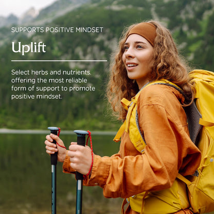 Vitanica Uplift — Mood & Emotional Support, Vegan, 60 Capsules