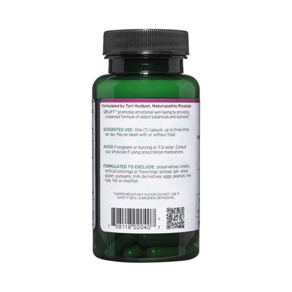Vitanica Uplift – Mood & Emotional Support (Vegan, 60 Capsules)