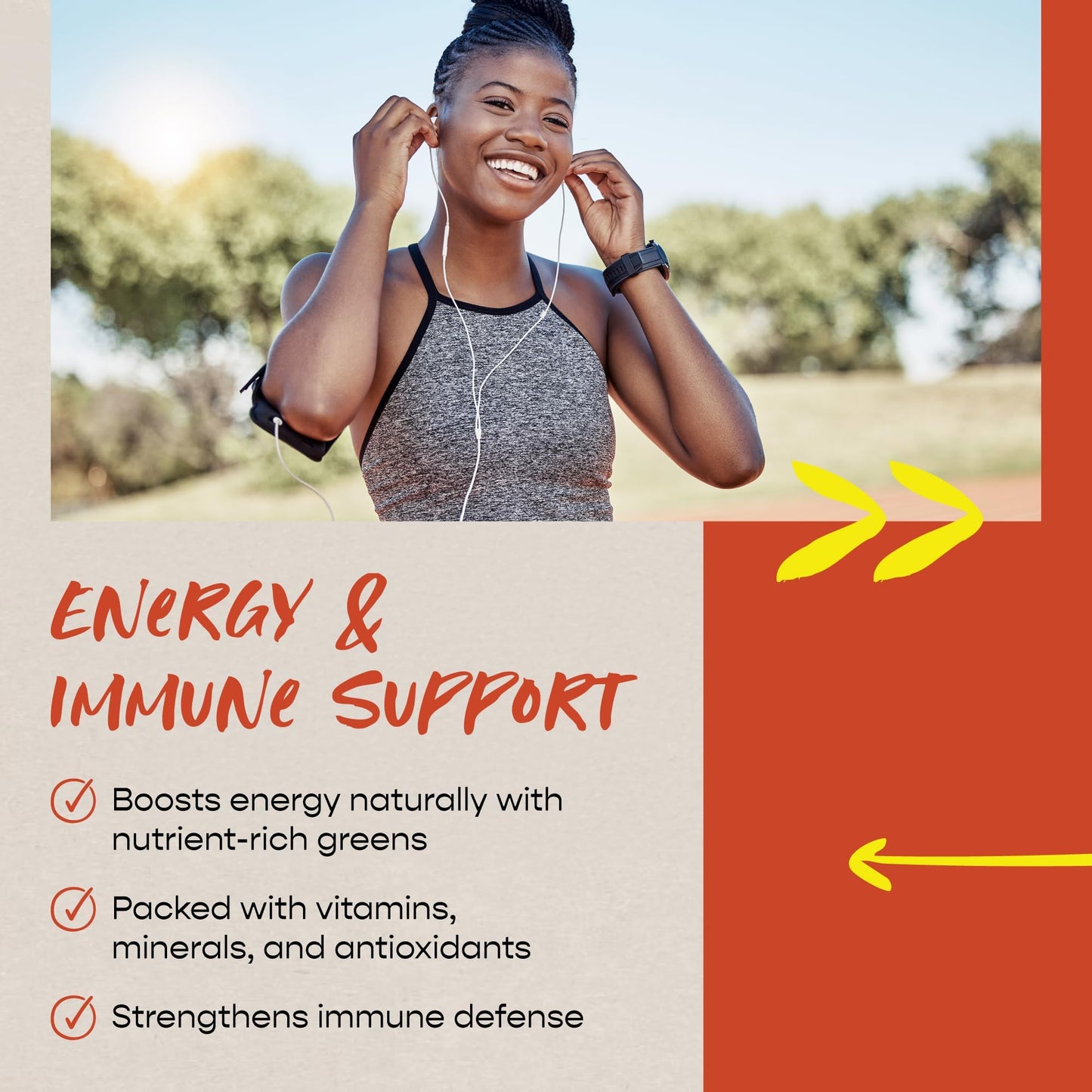 VITASUPREME Organic Super Greens Capsules – Gut Health, Immunity, Energy (Non-GMO, Keto, Vegan) 180 Capsules