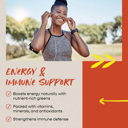 VITASUPREME Organic Super Greens Capsules – Gut Health, Immunity, Energy (Non-GMO, Keto, Vegan) 180 Capsules