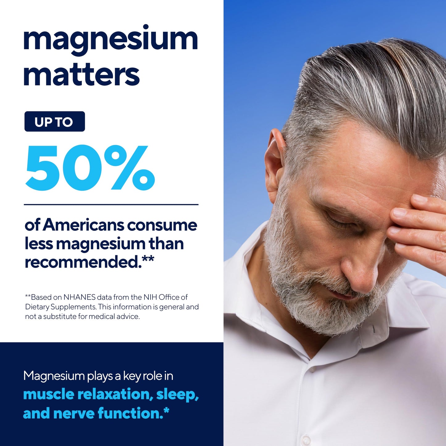 VitaUp Magnesium Glycinate 200mg - USA Made, High-Absorption for Sleep & Heart