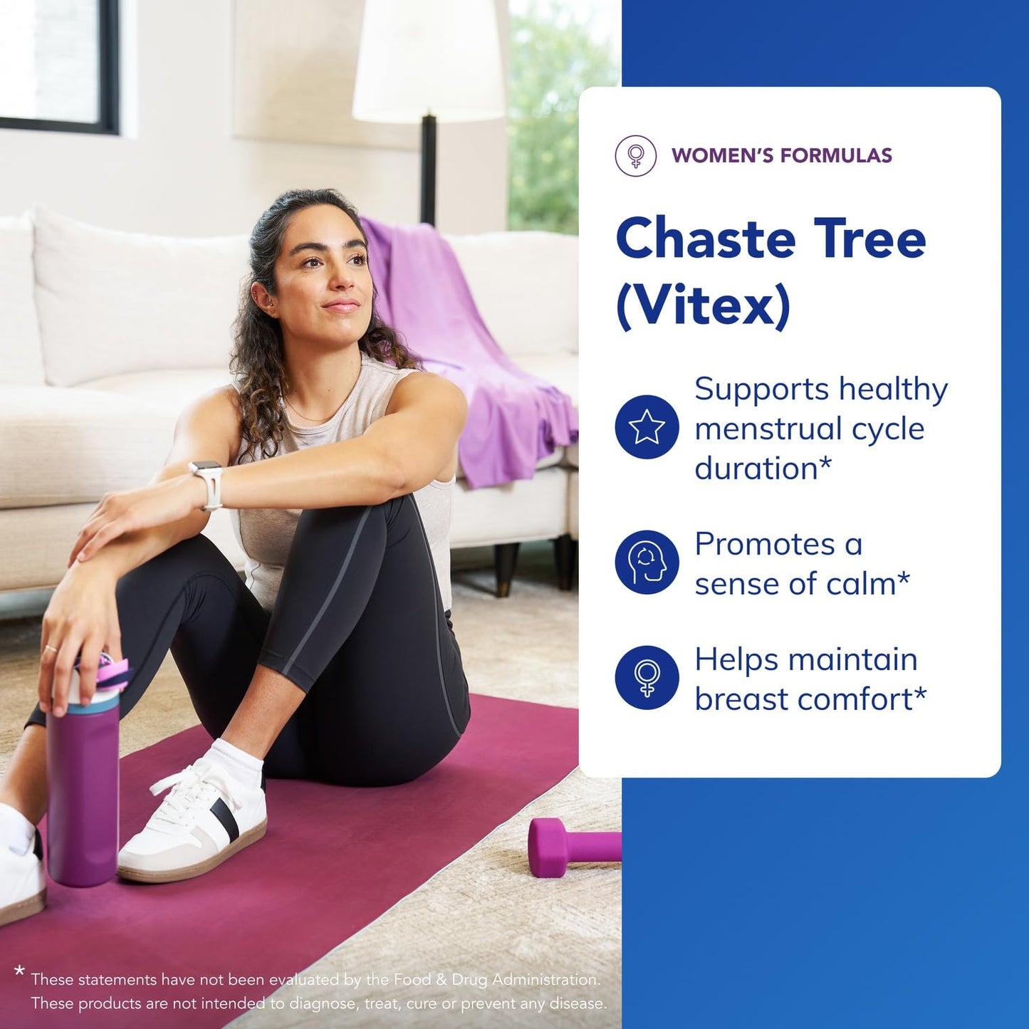 Pure Encapsulations Chaste Tree (Vitex) – Hormone Support & Menstrual Regularity, 120 Capsules
