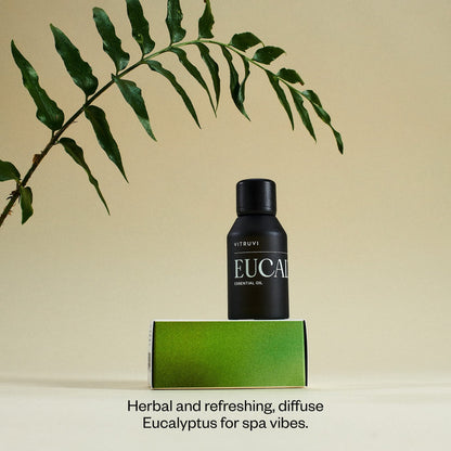 Vitruvi Eucalyptus Essential Oil – 100% Pure Premium (1.0 fl oz)