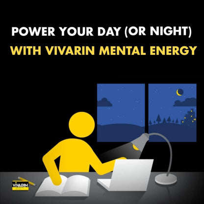 Vivarin Brand Alertness Aid – 40 Tablets (Pack of 4) | 200 mg Caffeine