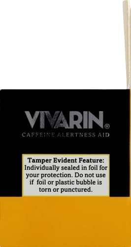 Vivarin Brand Alertness Aid – 40 Tablets (Pack of 4) | 200 mg Caffeine