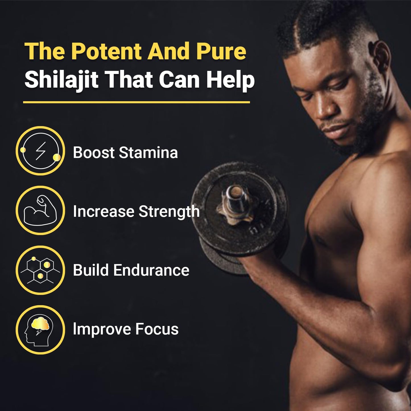 VivoNu Pure Himalayan Shilajit Gummies - 85+ Minerals, Non-GMO