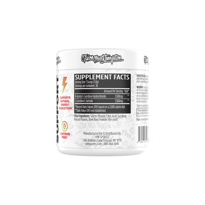 VMI Sports L-Carnitine 3000 Powder – 3000 mg, 30 Servings, Strawberry Kiwi